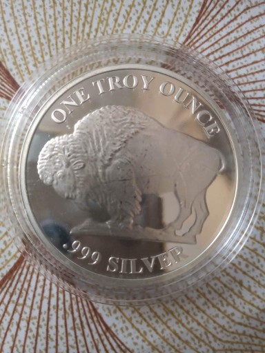 Zdjęcie oferty: Buffalo Bizon 1oz-srebrna moneta,round