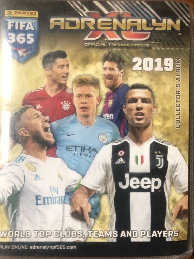 Zdjęcie oferty: Adrealyn xl 2019 karty piłkarskie