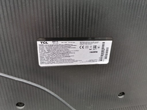Zdjęcie oferty: Telewizor TCL 55 cali 55P715