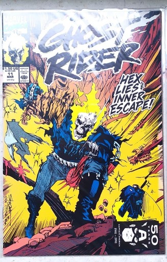 Zdjęcie oferty: Ghost Rider #11 (1991) Marvel Comics 