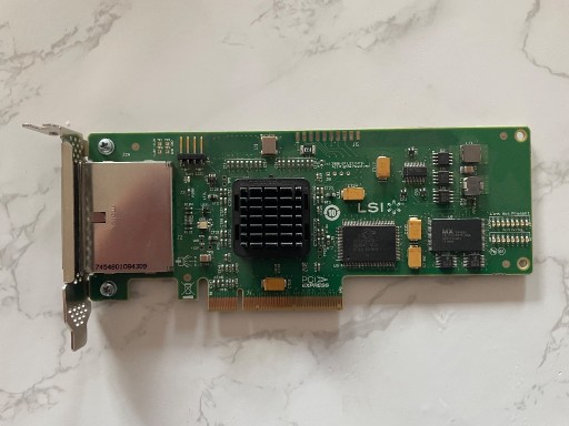 Zdjęcie oferty: KONTROLER LSI SAS3801E 2x SAS 3Gbps PCIe x8