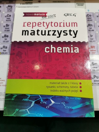 Zdjęcie oferty:  "Chemia Repetytorium Maturzysty" Greg