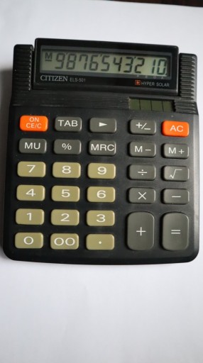 Zdjęcie oferty: kalkulator sklepowy Citizen ELS-501