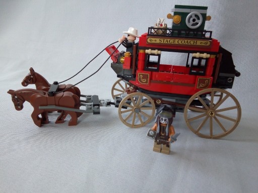 Zdjęcie oferty: LEGO western 79108 The Lone Ranger - Dyliżans