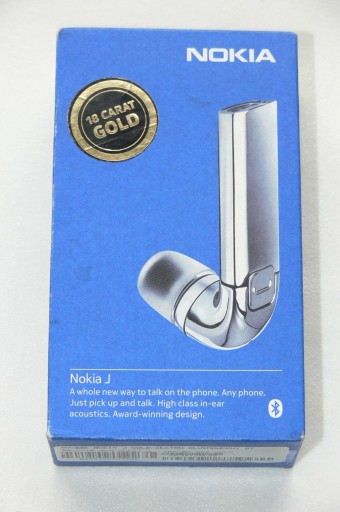 Zdjęcie oferty: Bluetooth Nokia J BH-806 Gold (18 Karat) promocja
