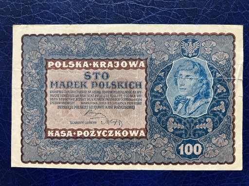 Zdjęcie oferty: 100 marek polskich 1919