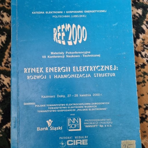 Zdjęcie oferty: Rynek energii elektrycznej rozwój i harmonizacja s