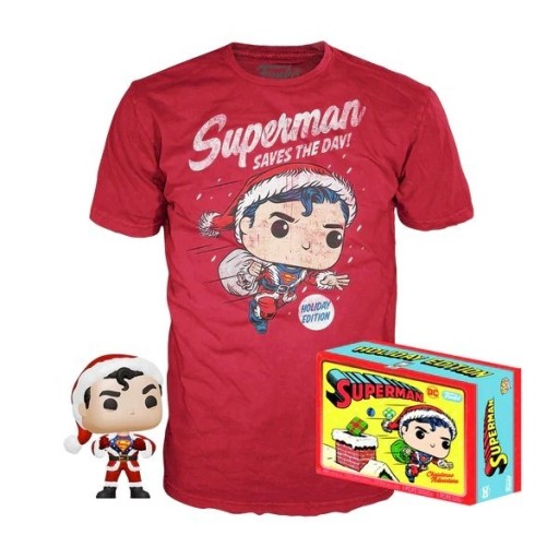 Zdjęcie oferty: Super Man Funko Teees Pop Koszulka Święta