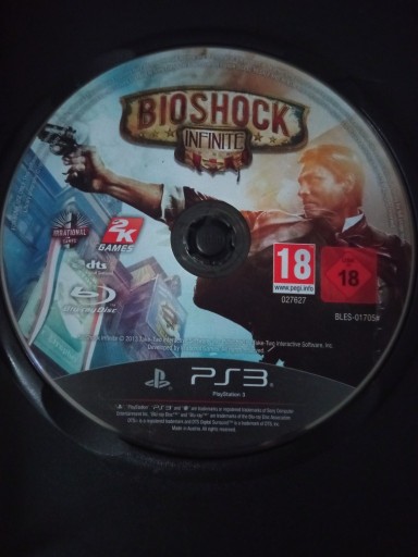Zdjęcie oferty: Gra BIOSHOCK INFINITE PS3 na konsolę playstation 3