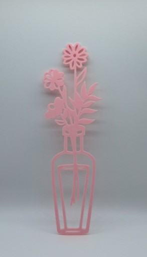 Zdjęcie oferty: Kwiatki w 'wazonie', 2D, dekoracja