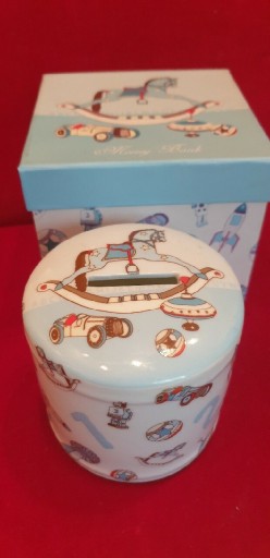 Zdjęcie oferty: Skarbonka porcelana bone Money Bank  syg.Cavania .