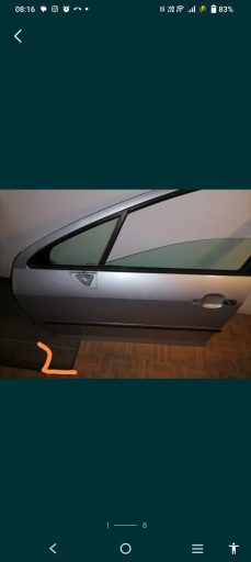 Zdjęcie oferty: Peugeot 407 2 x drzwi lewy przód ezrc