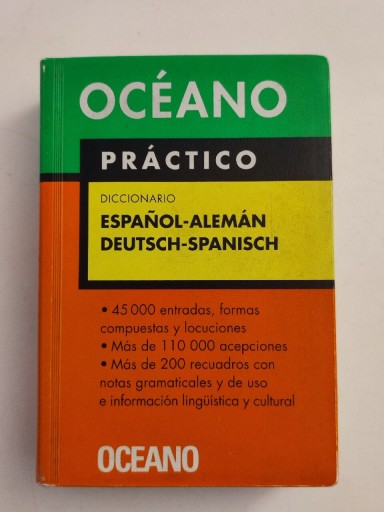 Zdjęcie oferty: Diccionario espanol-aleman