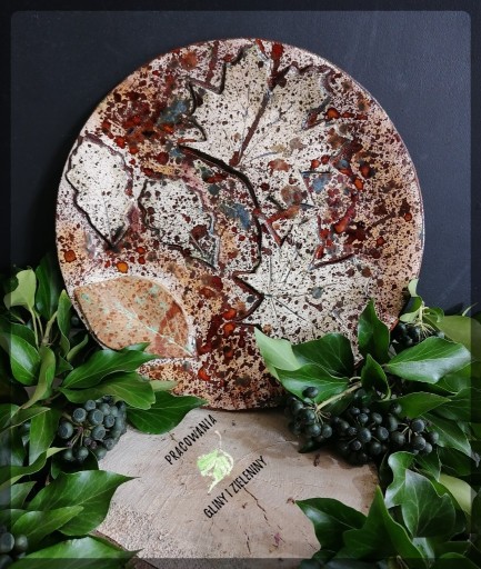 Zdjęcie oferty: Patera Talerz ozdobny ceramiczny handmade 29cm