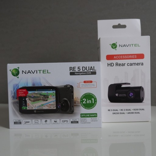 Zdjęcie oferty: Wideorejestrator i Nawigacja GPS 2 w 1 Navitel RE5 Dual 2 kamery