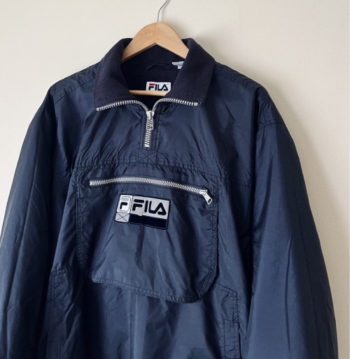 Zdjęcie oferty: Fila kurtka polarowa anorak windbreaker half zip M