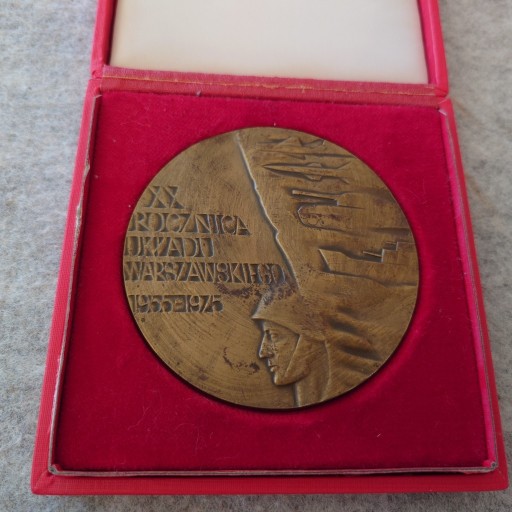 Zdjęcie oferty: Medal XX Rocznica Układu Warszawskiego 