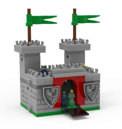 Zdjęcie oferty: Lego Promocyjne 5008074 Szary zamek 