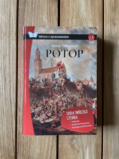 Zdjęcie oferty: Potop I - III Henryk Sienkiewicz z opracowaniem