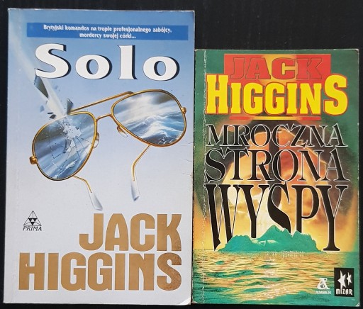 Zdjęcie oferty:  Jack Higgins - Solo + Mroczna strona wyspy