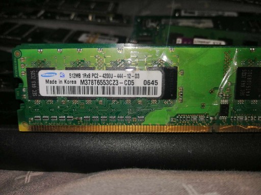 Zdjęcie oferty: Pamięć RAM Samsung DDR2 < 1 GB 533