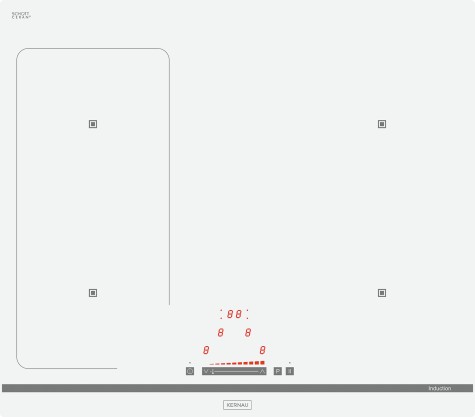 Zdjęcie oferty: KERNAU Płyta indukcyjna do zabudowy KIH 6412.1-4B W, bdb stan
