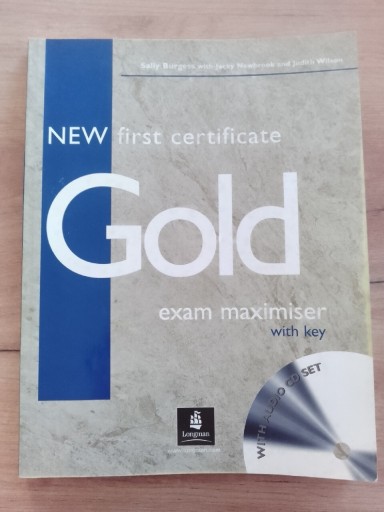 Zdjęcie oferty: New First Certificate Gold, exam maximiser