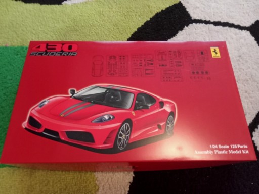 Zdjęcie oferty: Ferrari 430 Scuderia - FUJIMI - Nowy model 1:24