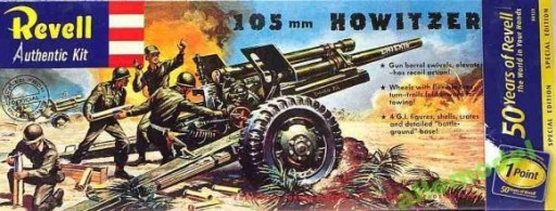 Zdjęcie oferty: Revell H-539 haubica Howitzer 105 mm 1:40