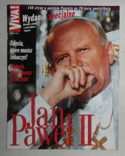 Zdjęcie oferty: VIVA! 1998- PAPIEŻ JAN PAWEŁ II -SUPER CIEKAWE-BDB