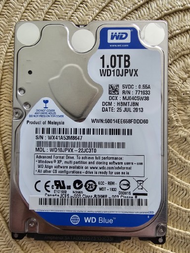 Zdjęcie oferty: Dysk WD 1000 gb 