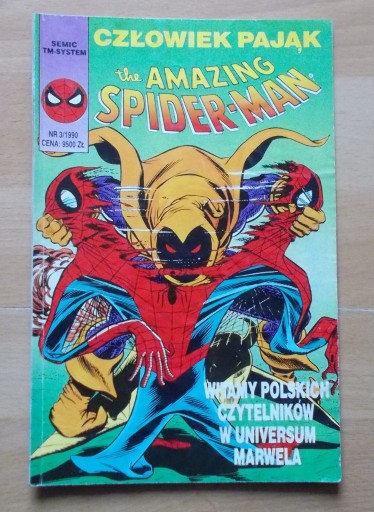 Zdjęcie oferty: TM-Semic THE AMAZING SPIDER-MAN nr 3/1990