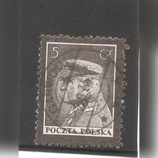 Zdjęcie oferty: Znaczek pocztowy J.PIŁSUDSKI. 5 gr. 1935 r.Nr 273 