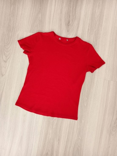 Zdjęcie oferty: Damska bluzka koszulka t-shirt czerwona L
