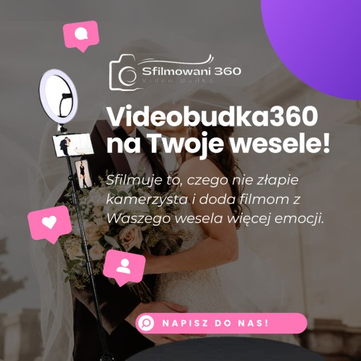 Zdjęcie oferty: Videobudka360 / fotobudka na wesele 2024 rok