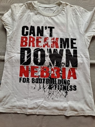 Zdjęcie oferty: Koszulka NEBBIA BODYBUILDING -M