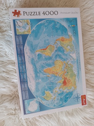 Zdjęcie oferty: Trefl nowe puzzle 4000 elementów Mapa Świata 