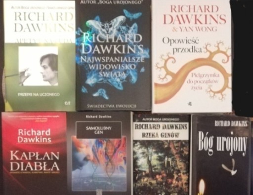 Zdjęcie oferty: Richard Dawkins komplet książek 