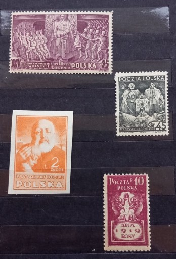 Zdjęcie oferty: Znaczki pocztowe Polska . Rocznik 1919-47.