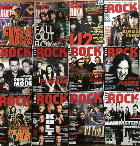 Zdjęcie oferty: TERAZ ROCK nr 1-12/2009 rok