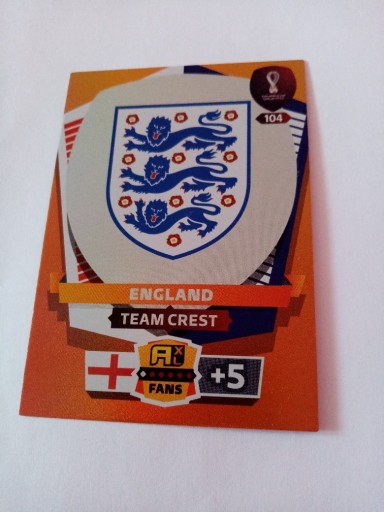 Zdjęcie oferty: Fifa World cup Qatar 2022 ENGLAND 104