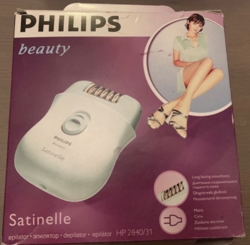 Zdjęcie oferty: Depilator Philips beauty Satinelle przewodowy nowy