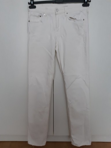 Zdjęcie oferty: Białe proste jeansy Denim roz. 38