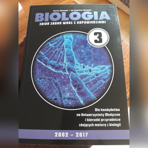 Zdjęcie oferty: Biologia Dariusz Witowski Zbiór zadań 3 Matura