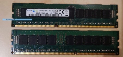 Zdjęcie oferty: Pamięć RAM SAMSUNG 8GB 12800R DDR3L ECC