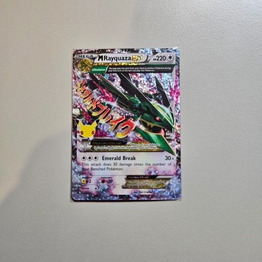 Zdjęcie oferty: Pokemon MRayquaza EX CEL ROS 76/108 Mega Rayquaza