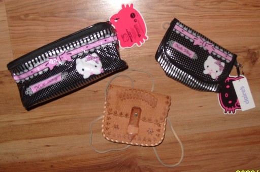 Zdjęcie oferty: NOWYClaires portfel Hello Kitty i torebka skórzana