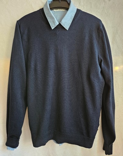 Zdjęcie oferty: Granatowy sweter ESPRIT rozm 168 cm/ XS męski