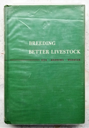 Zdjęcie oferty: "BREEDING BETTER LIVESTOCK" Rice, Andrews, Warwick