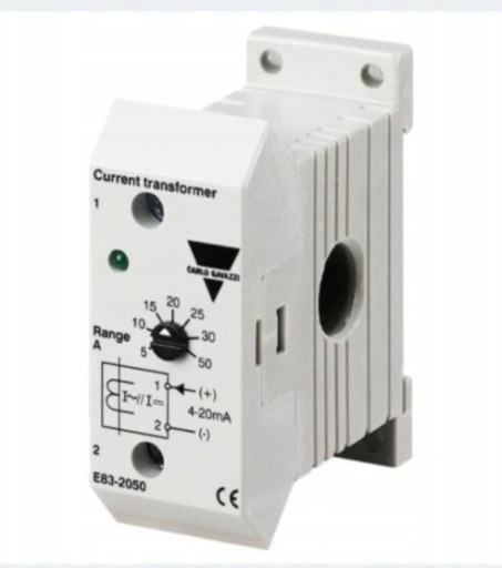 Zdjęcie oferty: Transformator prądowy, przekaźnik nadzorczy prądu E83-2050 Carlo Gavazzi